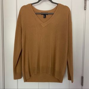 Forever 21 Mustard Sweater